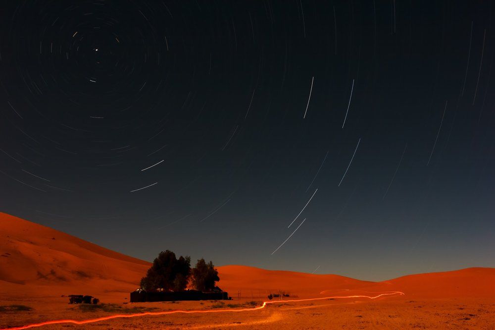 Ночью в Сахаре