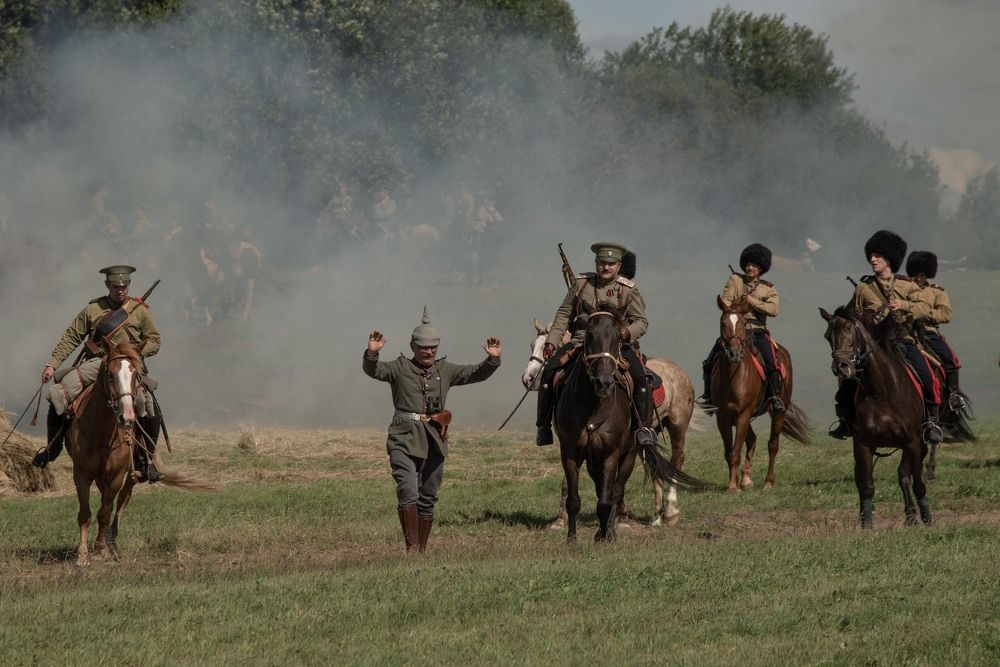 Гумбинненское сражение - реконструкция август 2018