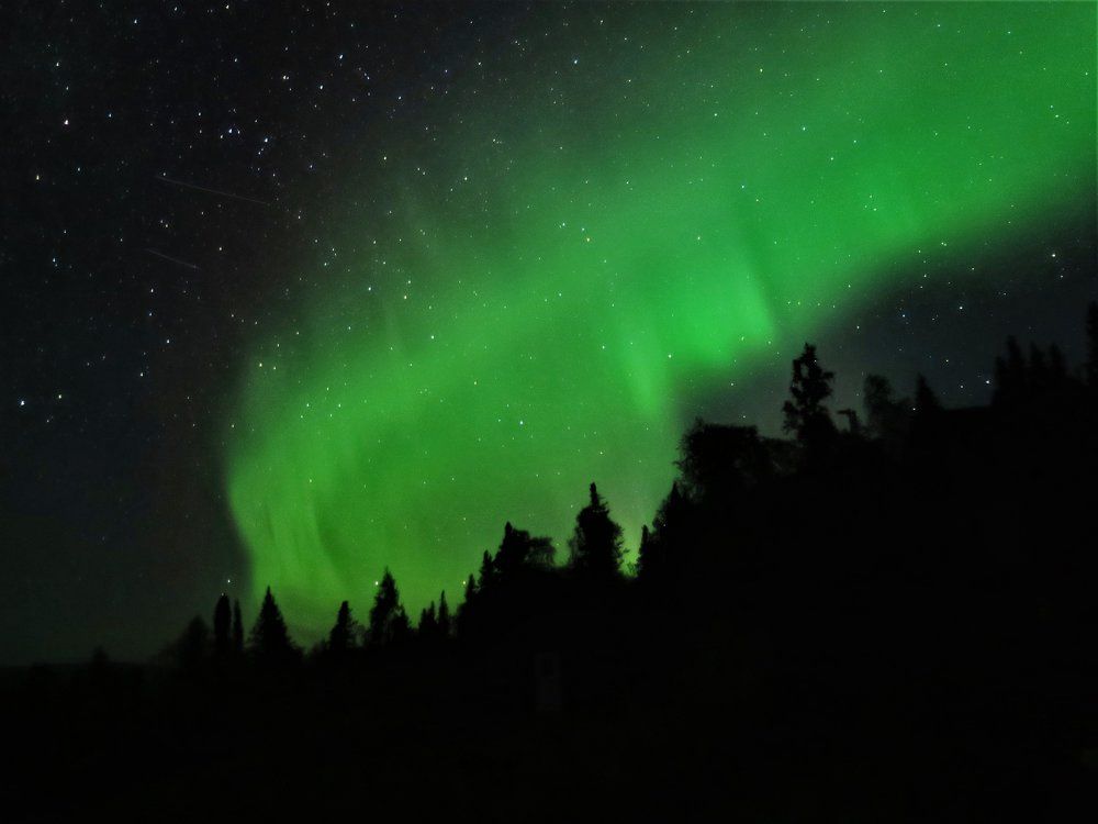 Северное сияние Aktse, Швеция