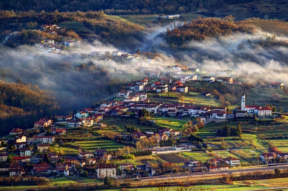 Fog on Vipacco valley