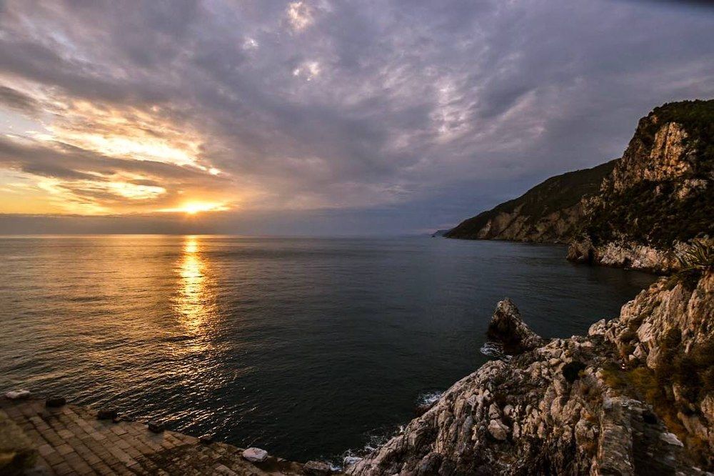 Porto venere sunset