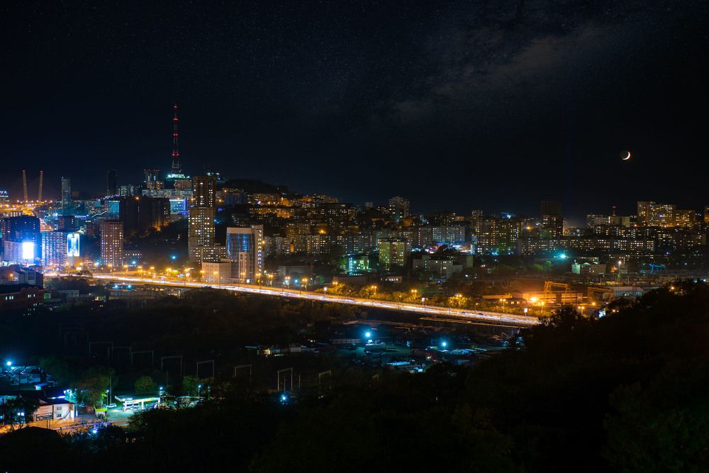 Ночной Владивосток