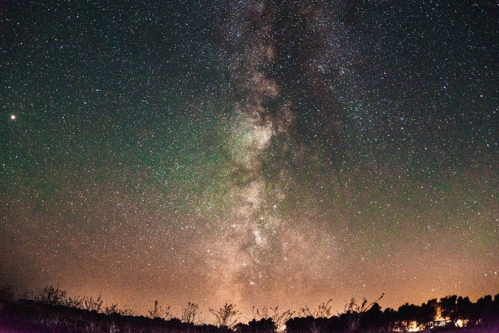 In the middle of the night...