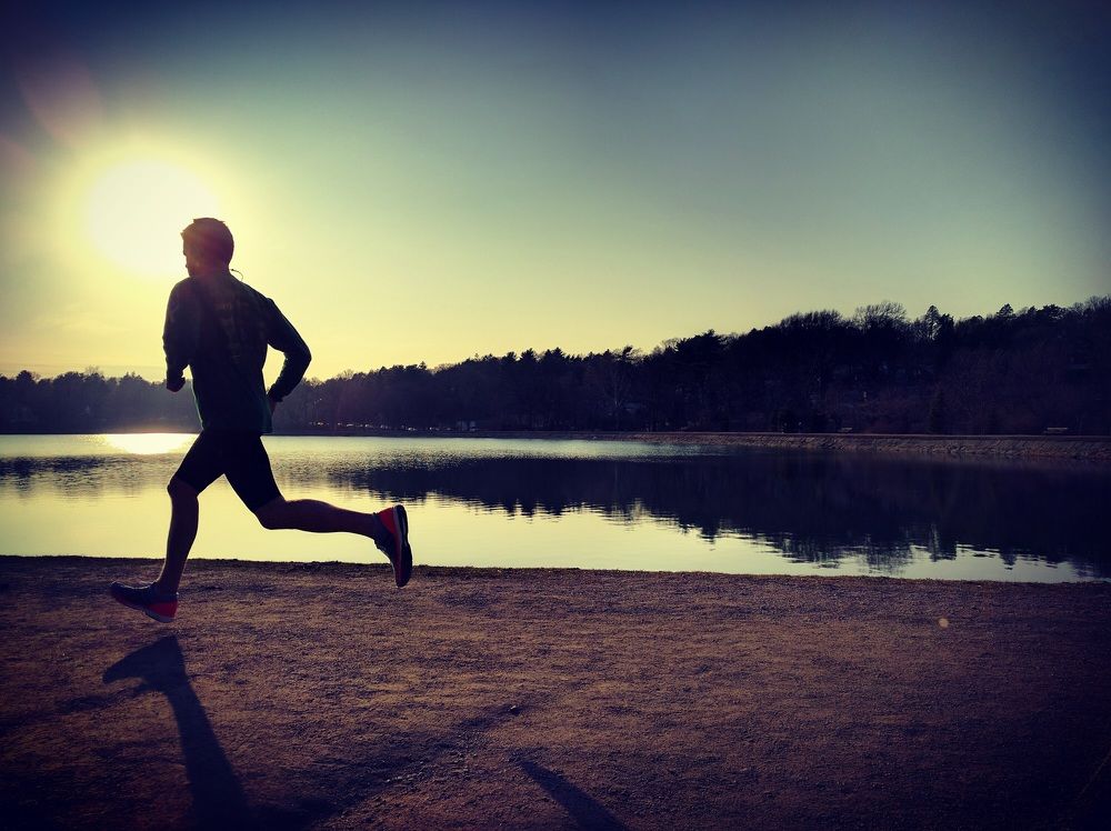 Runner in Boston