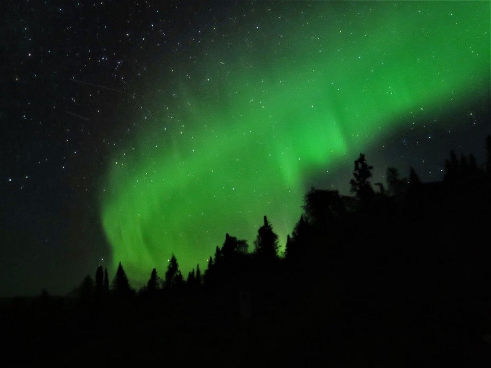 Северное сияние Aktse, Швеция