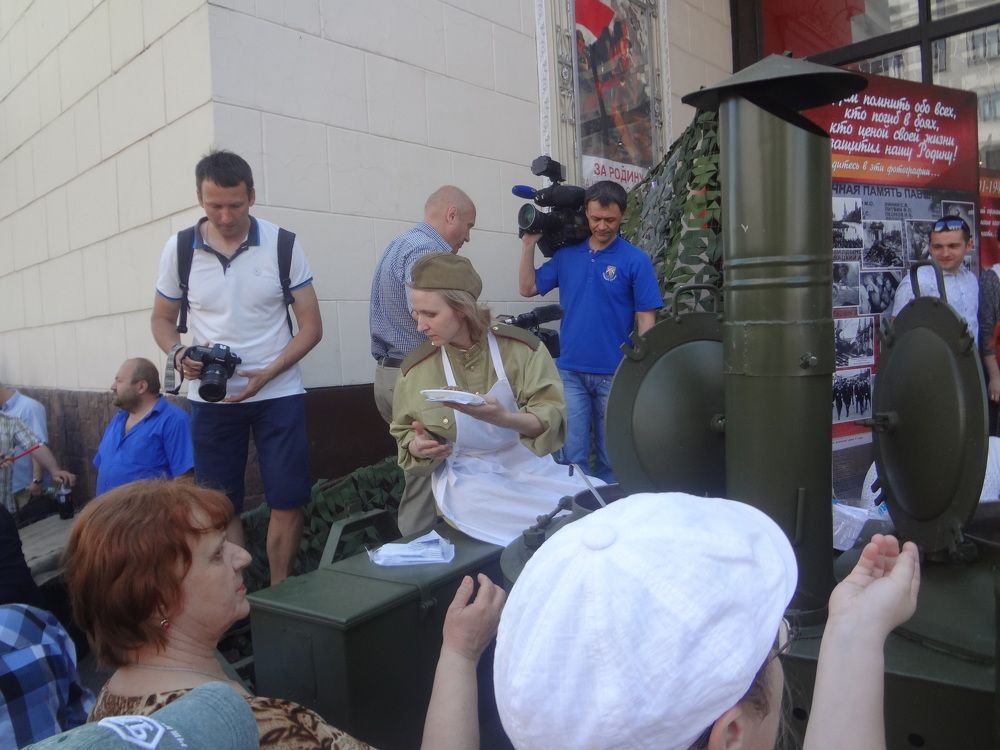 Самая вкусная -  солдатская каша