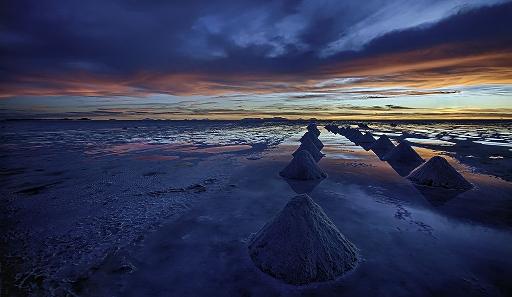 Atardecer en el Mar de Sal