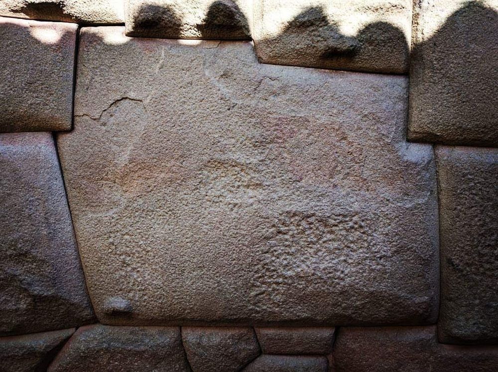 Twelve angled stone