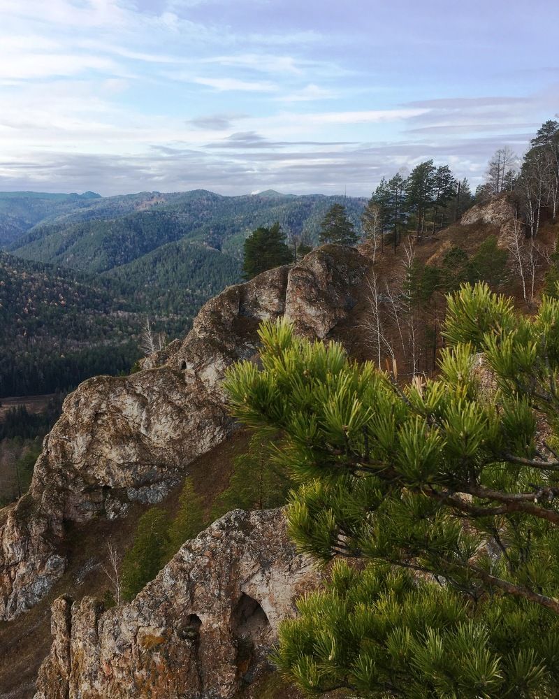 Красота сибирских скал