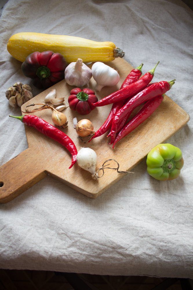 Перец с кабачком