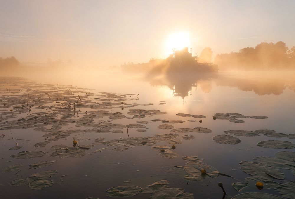 Уходит в никуда.