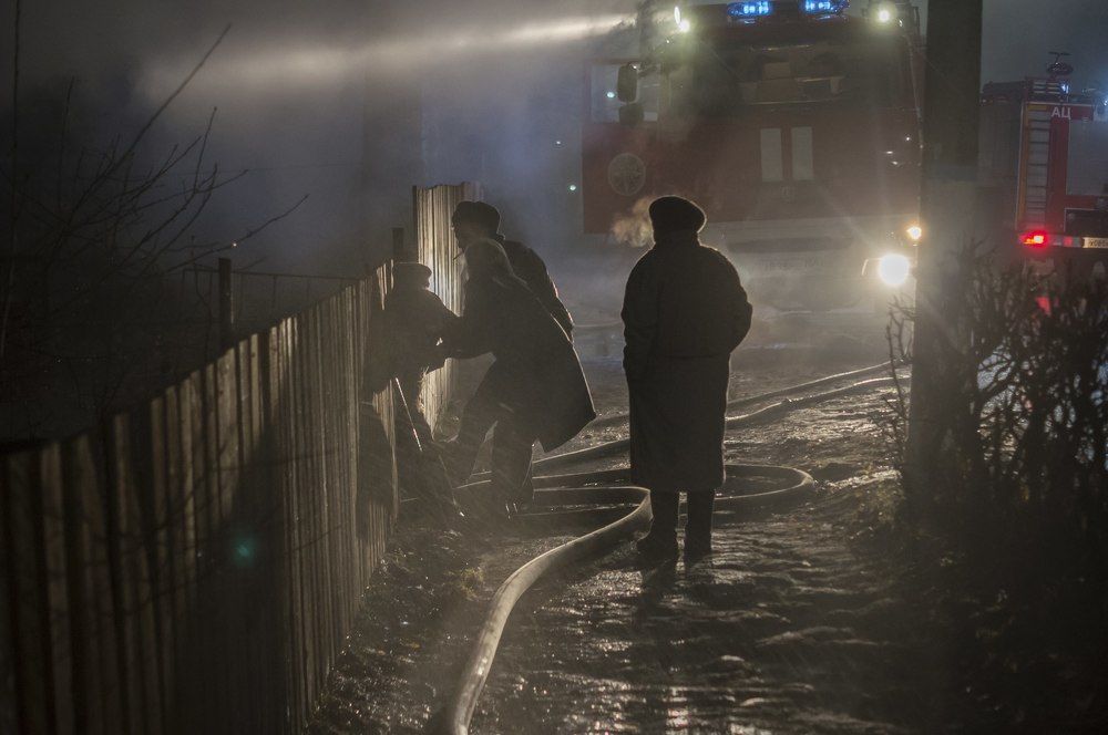 В горящую избу войдёт