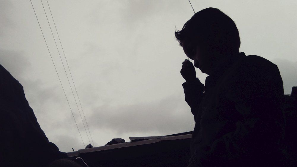 Abstract shot by phone