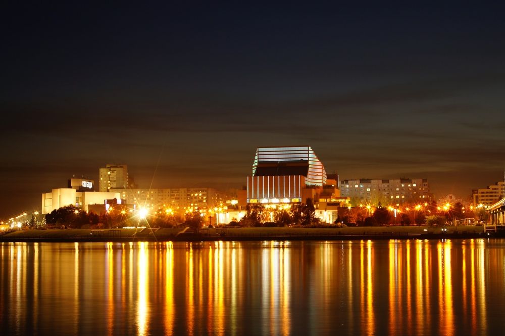 Красноярск. Вечерний БКЗ