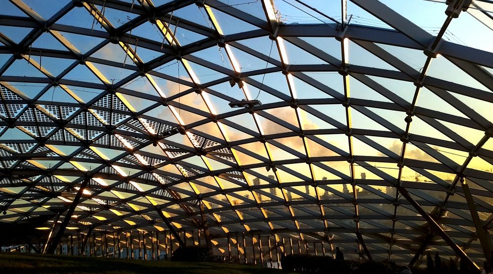 Купол неба золотой