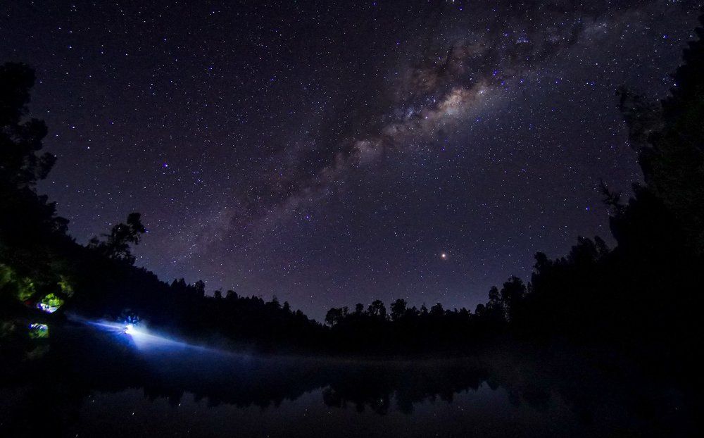 Milkyway of Ranu regulo Lake