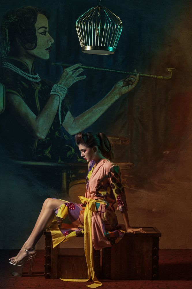 The silent of colour