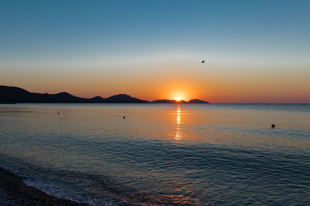 Восход в Коктебеле