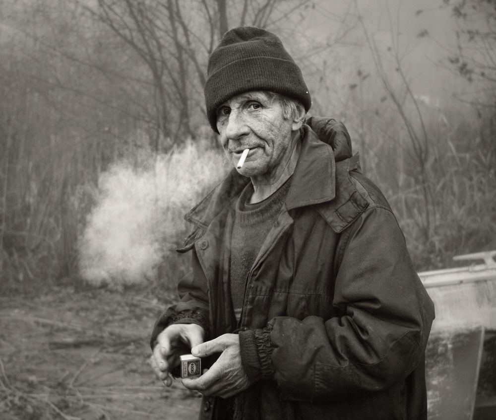 Рыбак в тумане