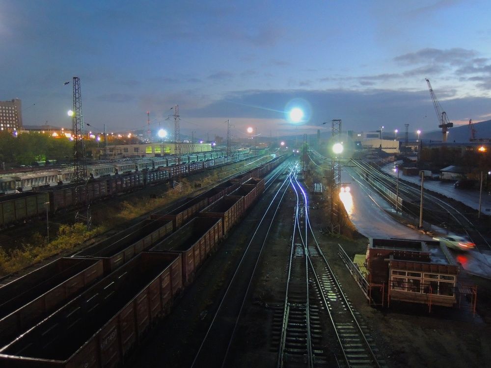 Railway Moon light