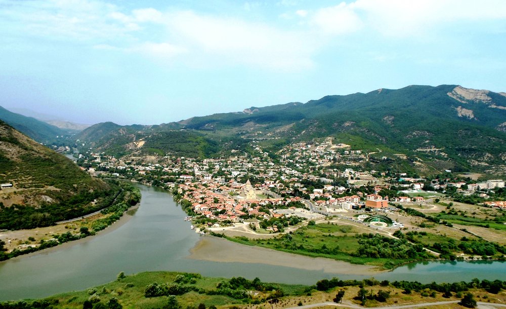 Слияние Арагви и Куры