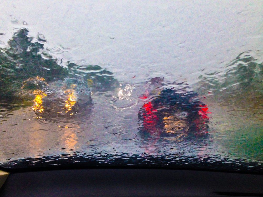 Дождь, дорога...