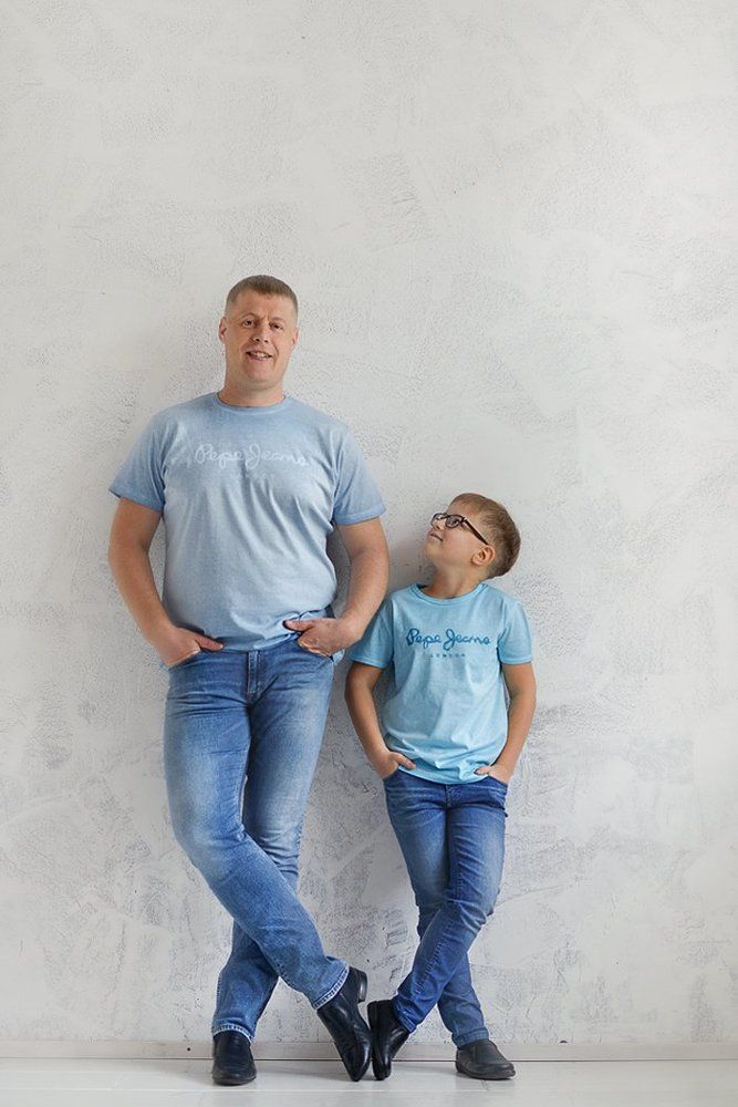 папа и сын
