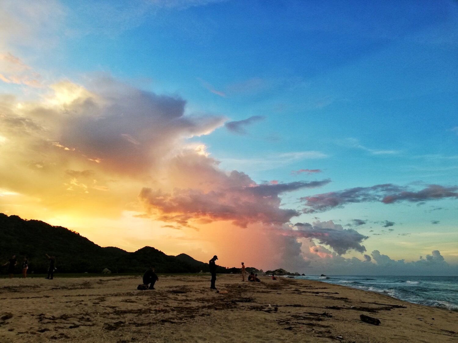 colorful sunset