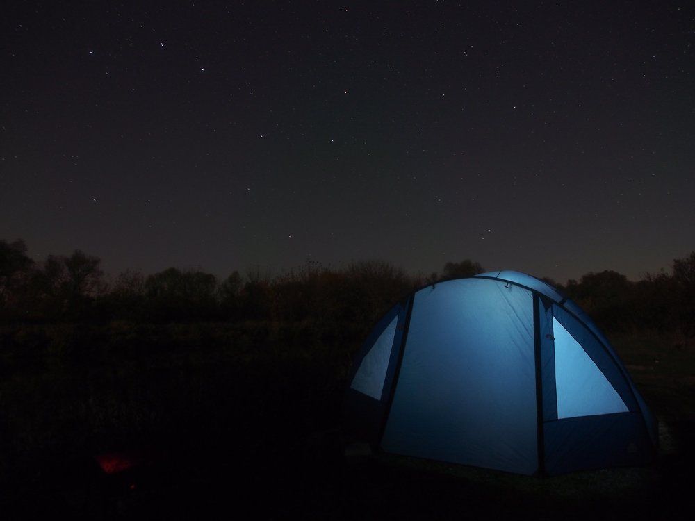 На берегу реки Воронеж.
