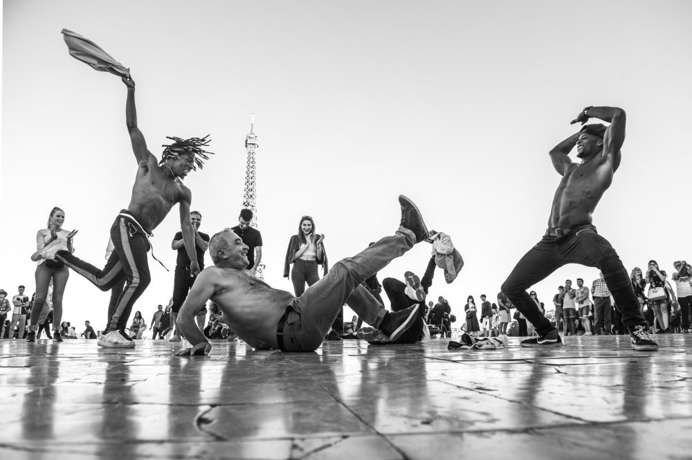 Будни Трокадеро. Париж.