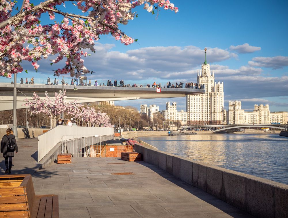 Весенняя Москва