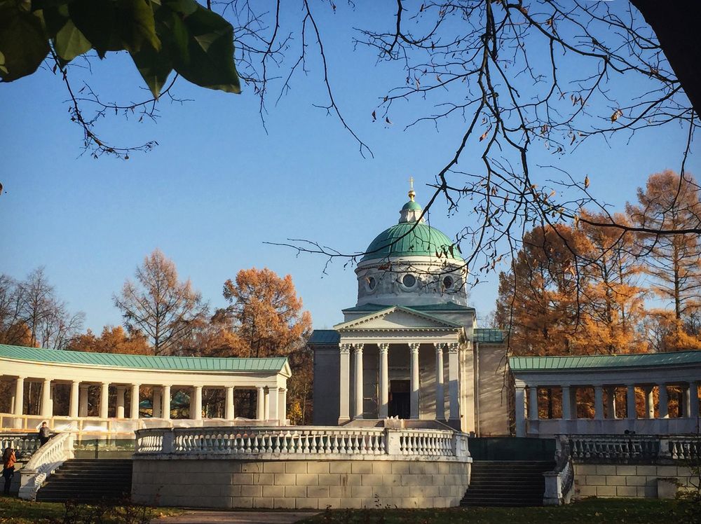 Осень в усадьбе Архангельское