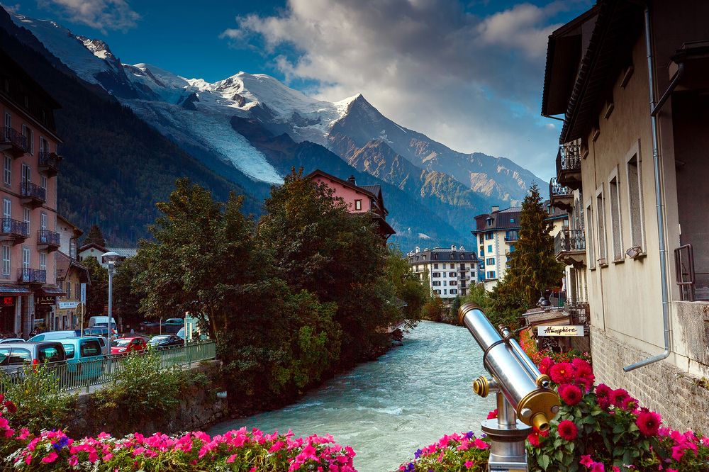 Труба и горы