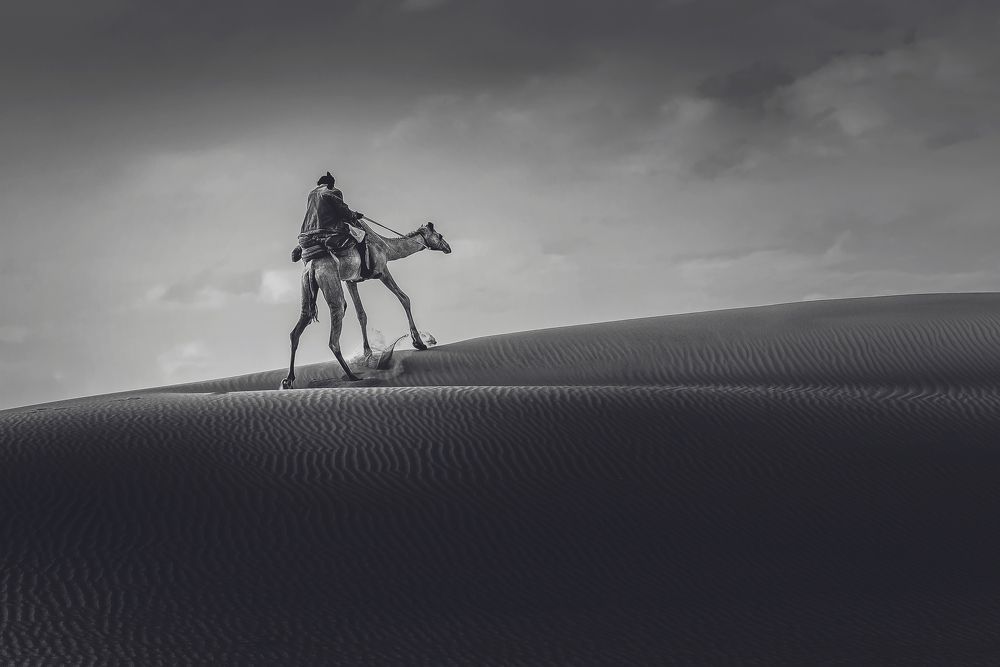 Al Rahul in the desert