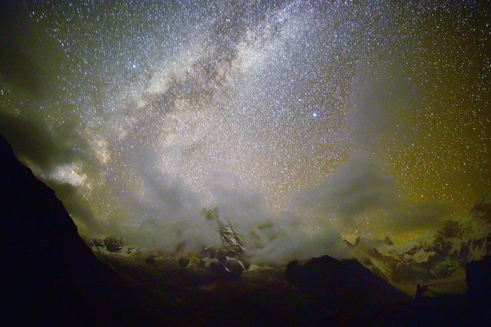 Млечный путь над Аннапурной