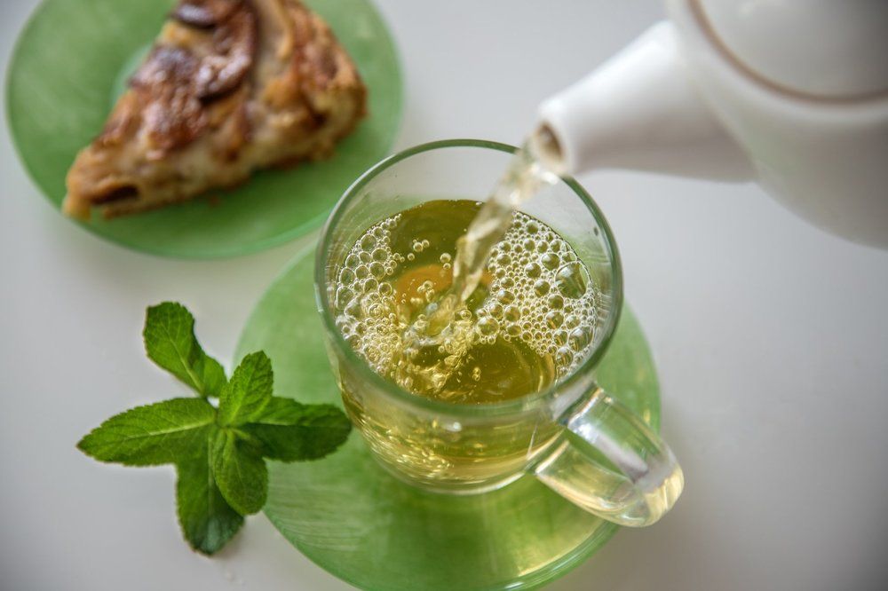 Mint tea