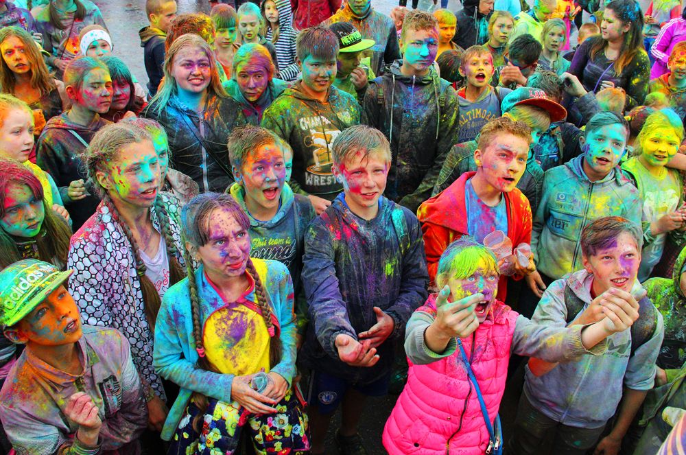 Красочные эмоции.