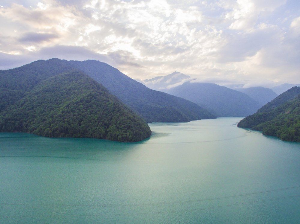 Ворохранилище в Грузии