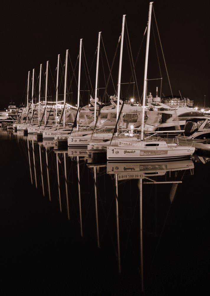 Яхтенная стоянка