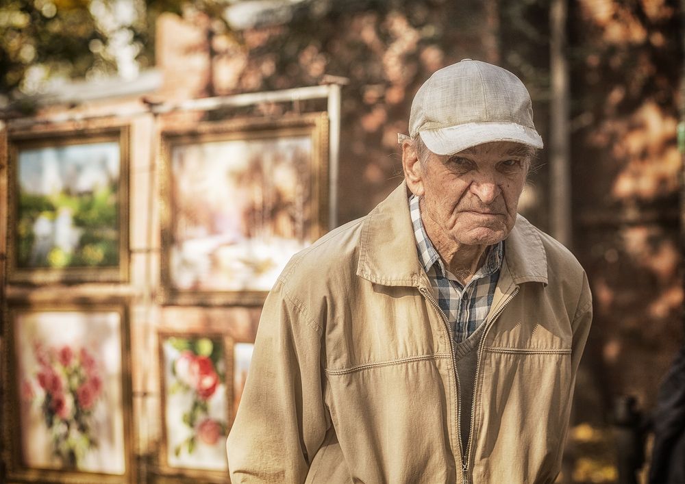 Старый художник