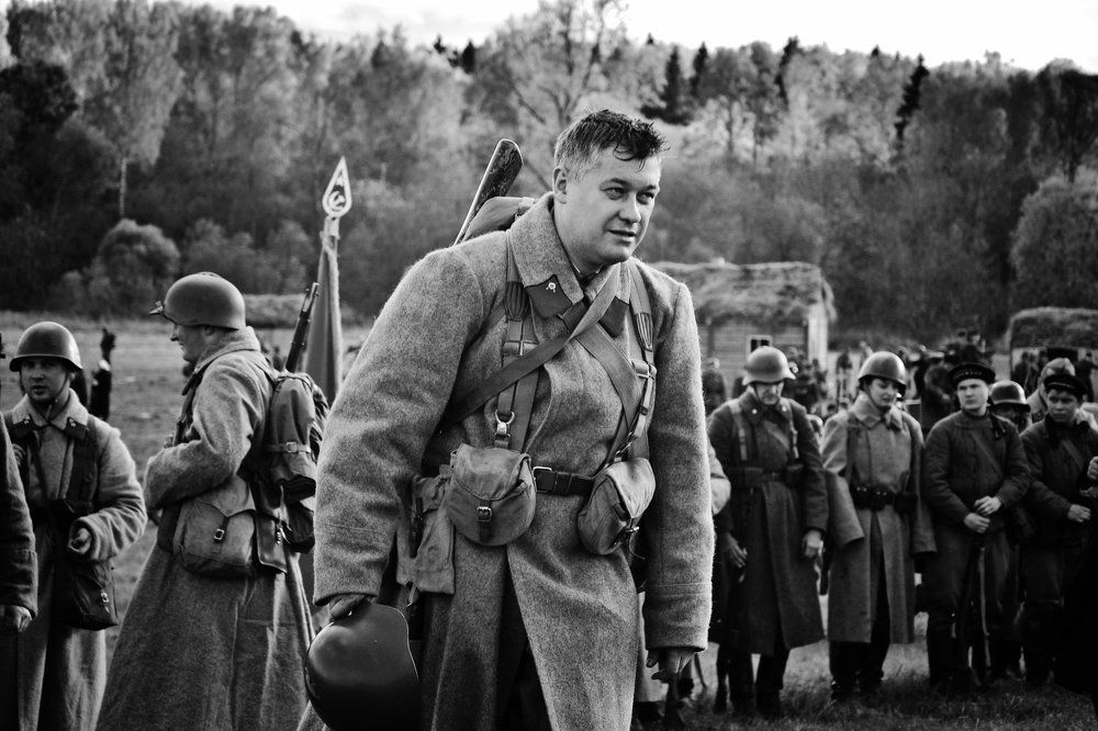 В черно-белой памяти