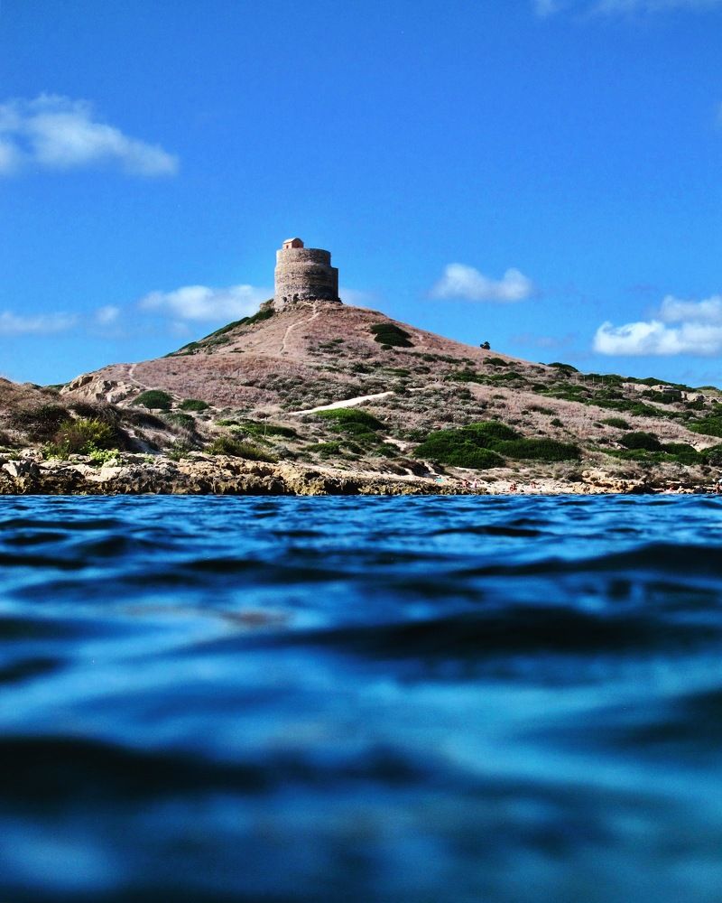 Spanish tower in Sardinia