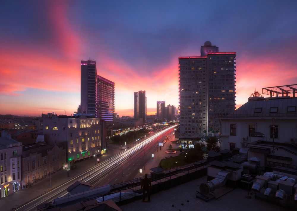 ядерные октябрьские закаты