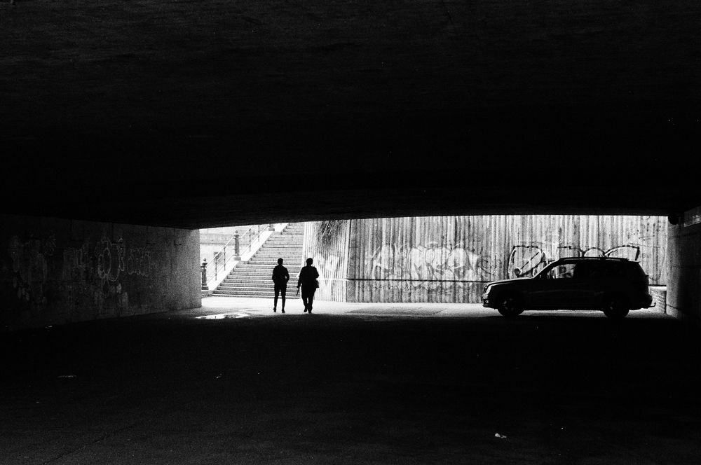 Under the bridge