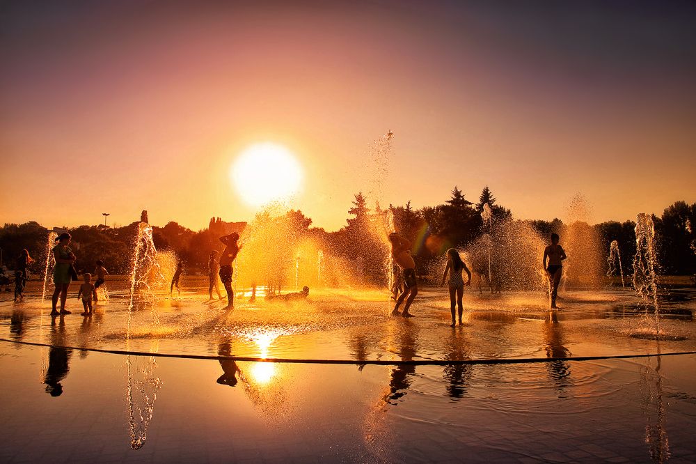 Летний вечер в Черкассах