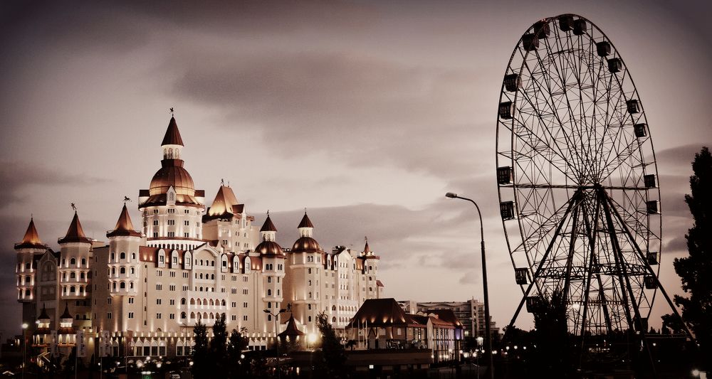 Колесо при замке