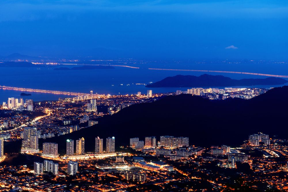 Ночной Пенанг