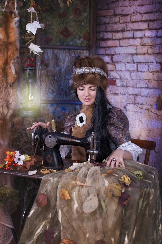 Осенняя кружевница