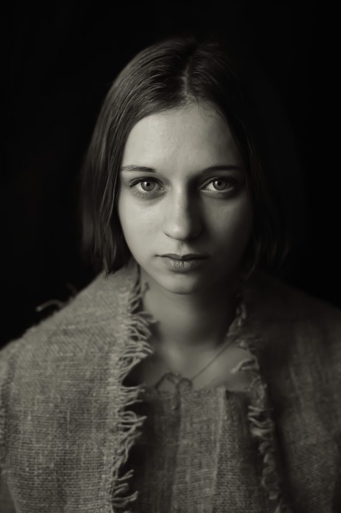 Крестьянская девочка ...