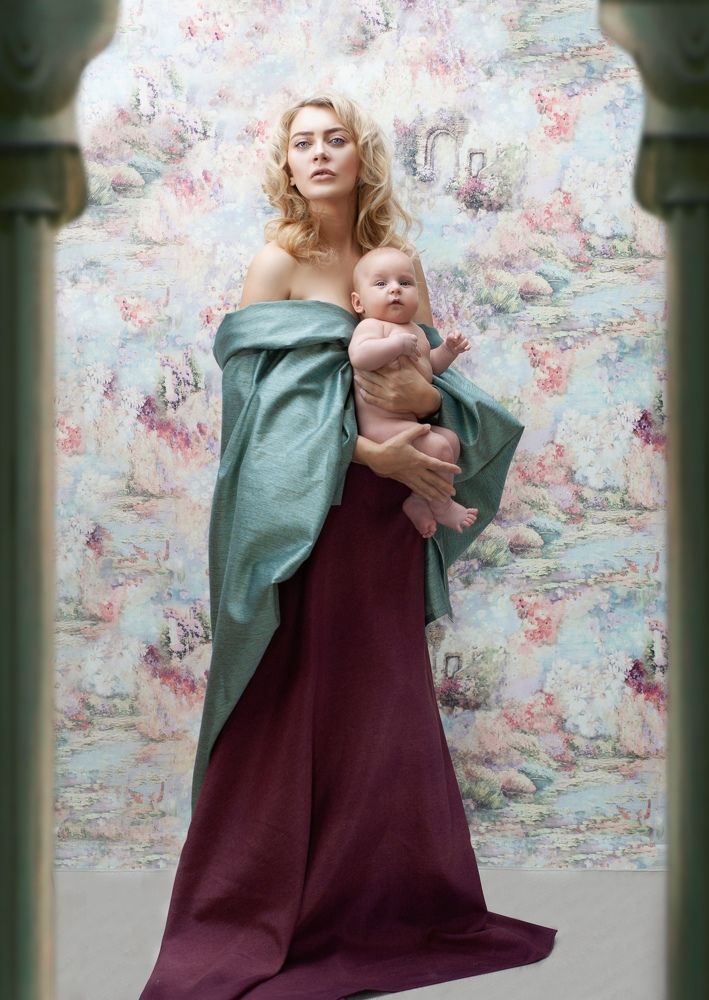 Портрет женщины с ребенком